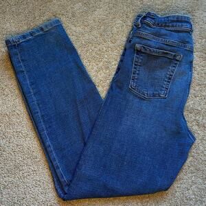 Amazon Essentials Cotton Blend Stretch Med Blue Denim Straight Jean Boys 16 Plus